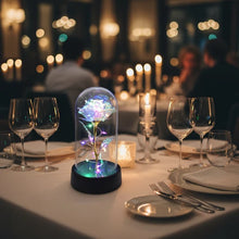 Load image into Gallery viewer, Artificial rose with LED lighting for night décor