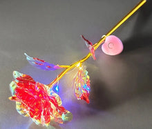 Load image into Gallery viewer, Forever galaxy rose symbolising eternal love and beauty.