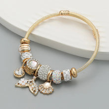 Load image into Gallery viewer, Romantic love bracelet with steel elements