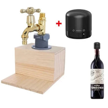 Load image into Gallery viewer, vintage bar accessory whisky dispenser stand