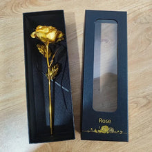 Load image into Gallery viewer,  everlasting gold rose Valentine's Day present
