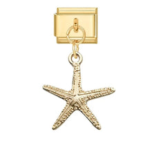 Load image into Gallery viewer, Starfish pendant bead for DIY Italian charm jewellery