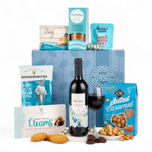 Sharing food hamper gift set – savoury snack basket for families and friends