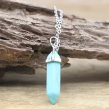 Load image into Gallery viewer, Bullet-shaped crystal pendant fashion jewellery