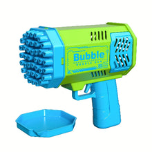 Load image into Gallery viewer, 40-hole automatic bubble machine blowing bubbles