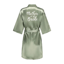 Load image into Gallery viewer, Bridal and bridesmaid robes perfect for getting ready moments