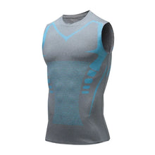 Load image into Gallery viewer,  lightweight compression vest for sports and fitness
