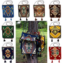Load image into Gallery viewer, Handmade ethnic kilim crossbody bag for women