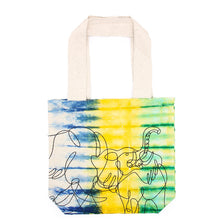Load image into Gallery viewer, Tie-dye cotton handbag perfect for shopping trips