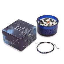Load image into Gallery viewer, Relaxing zodiac candle gift set for spiritual wellness