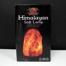 Load image into Gallery viewer, Crystal rock salt lamp with soothing warm light