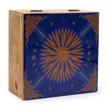 Load image into Gallery viewer, Handcrafted Hop Hare enamelled wooden box – handcrafted storage