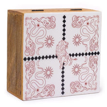 Load image into Gallery viewer, Wooden keep sake box-beautifully designed Hop Hare wooden box with enamel finish