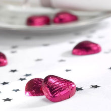 Load image into Gallery viewer, Colourful foil chocolate hearts 1kg