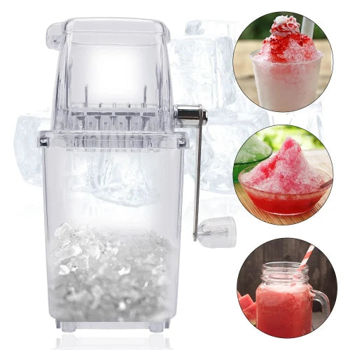 Manual ice crusher blender for cocktails and drinks