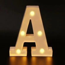 Load image into Gallery viewer, Illuminated alphabet letters for event styling