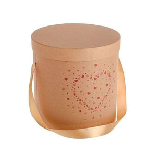 Stylish heart & round hat boxes for florists and gifts