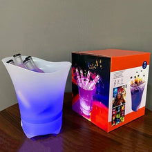 Load image into Gallery viewer,  Portable Bluetooth audio ice bucket for beer, wine, and cocktails