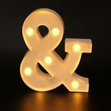 Load image into Gallery viewer, LED illuminated letters for birthday party backdrops