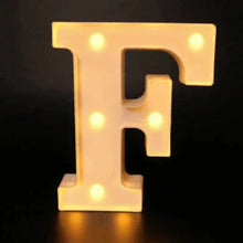 Load image into Gallery viewer, LED illuminated letters for personalised event decorations