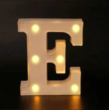 Load image into Gallery viewer, LED light-up initials for personalised decorations
