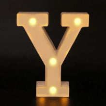 Load image into Gallery viewer, LED light-up letters for party and event decorations