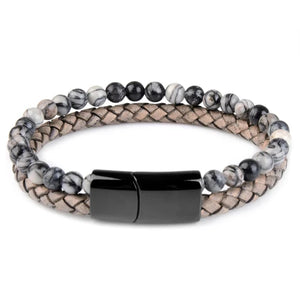 Minimalist leather bracelet for everyday wear