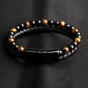 Magnetic clasp bracelet for men’s style