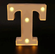 Load image into Gallery viewer, Light-up alphabet letters for indoor celebrations