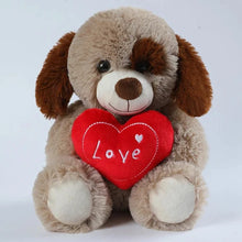 Load image into Gallery viewer, Love-themed stuffed animal toy gift for boyfriend or girlfriend