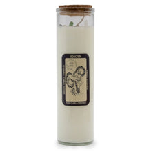 Load image into Gallery viewer, Witchcraft protection candles with crystals and magical intent