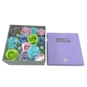Handmade luxury soap flower bouquet that looks like fresh flowers