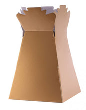 Load image into Gallery viewer, Living vase boxes in various colors including gold, beige, red, pink, black, and green, designed for transporting flower bouquets.