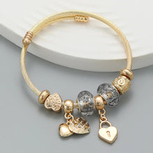 Load image into Gallery viewer, Modern love bracelet with circular accents