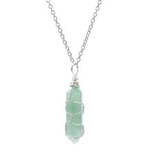 Load image into Gallery viewer, Quartz bullet pendant jewelry for spiritual balance