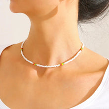 Load image into Gallery viewer, Tassel and crystal layered fashion necklace