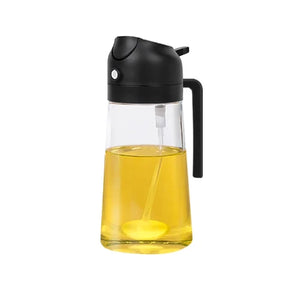 2-in-1 kitchen oil spray bottle for healthy cooking