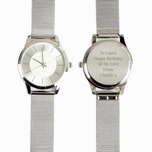 personalised-mesh-strapped-watch-ladies-wristwatches-unique-gifts-ladies-wristwatches-personalised-metallic-mesh-strapped-watch-women-fashion-watches-woman-dress-watch-quartz-ladies-bracelet-wristwatch-super gift online