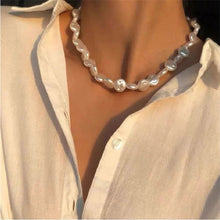 Load image into Gallery viewer,  Multi-layer pearl necklace for girls