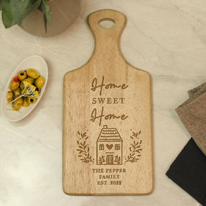 Personalised HOME Wooden Paddle Board 