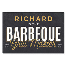 Load image into Gallery viewer, custom grill master sign for outdoor kitchen