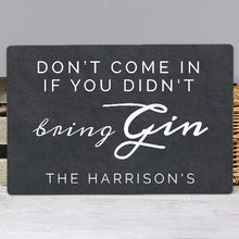 Load image into Gallery viewer, personalised gin sign gift for gin lovers