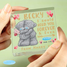 Load image into Gallery viewer, hold you forever engraved crystal keepsake