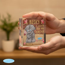 Load image into Gallery viewer, personalised crystal plaque gift for loved one