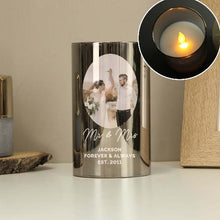 Load image into Gallery viewer, photo upload candle, candle photo transfer, personalised candle with picture, personal picture candles, gifts using photos, photo candle, memorial gifts, memorial custom photo, memorial photo