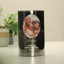 Load image into Gallery viewer, photo upload candle, candle photo transfer, personalised candle with picture, personal picture candles, gifts using photos, photo candle, memorial gifts, memorial custom photo, memorial photo