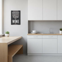Load image into Gallery viewer, custom nine to wine sign for home bar