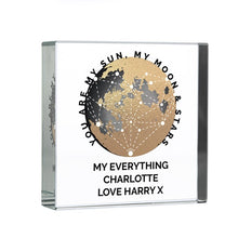 Load image into Gallery viewer, you are my sun my moon crystal keepsake