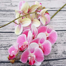Load image into Gallery viewer, Decorative faux butterfly orchid for home décor