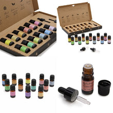 Load image into Gallery viewer, Pure essential oils collection set for relaxation and wellness
